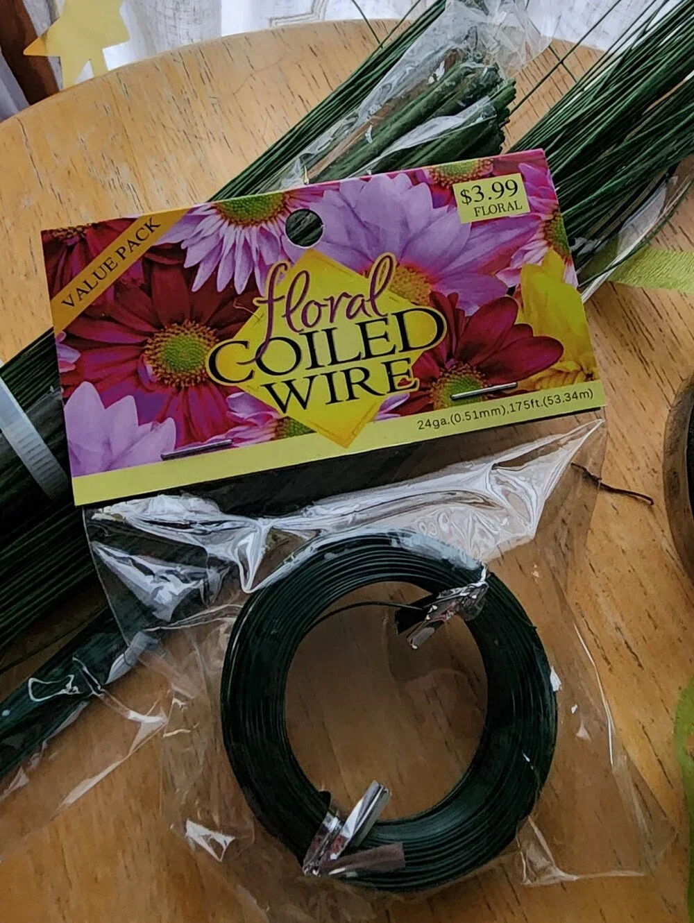 Floral Wire and Tape Set